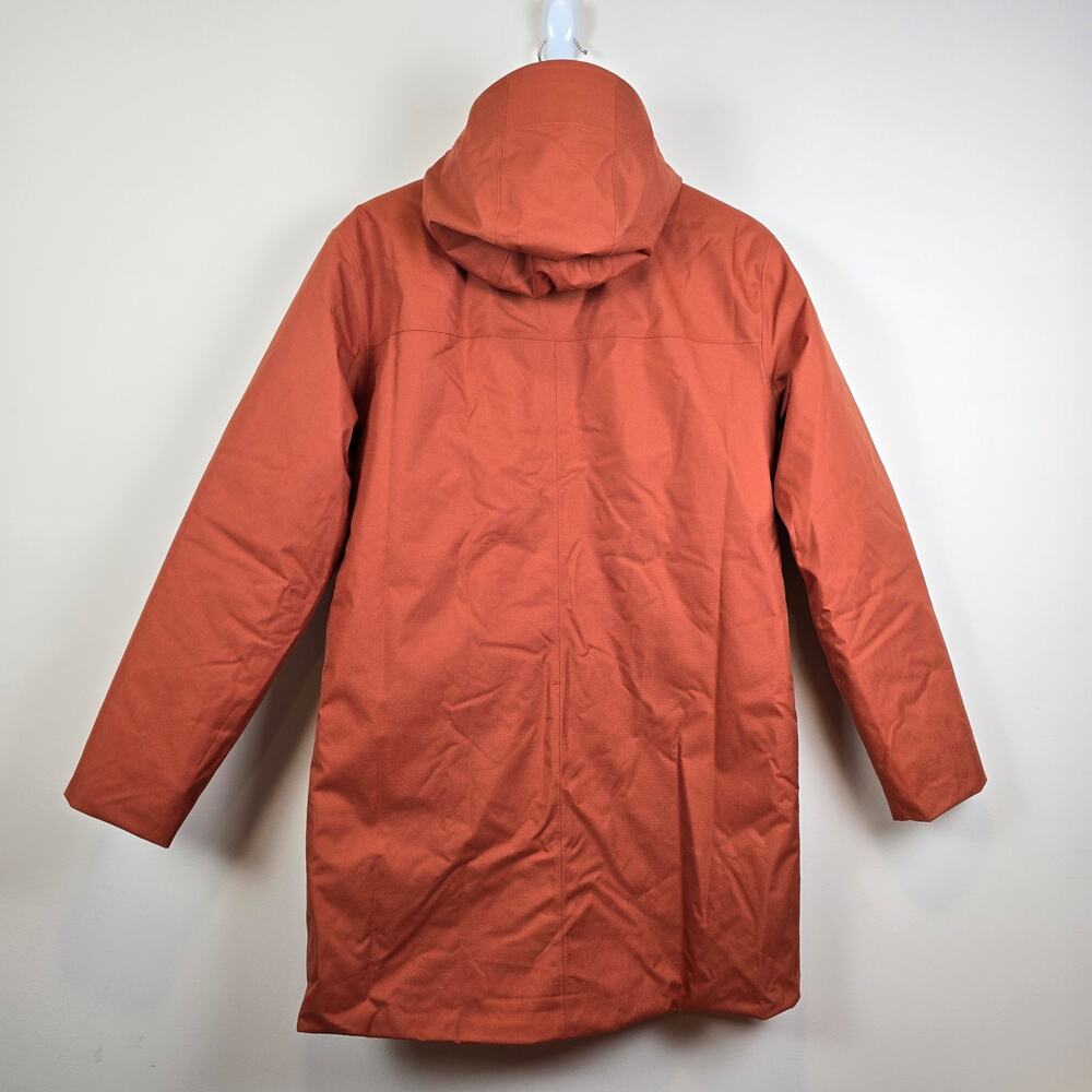 Patagonia Rust Orange Hooded Women's Parka - Picture 5 of 5